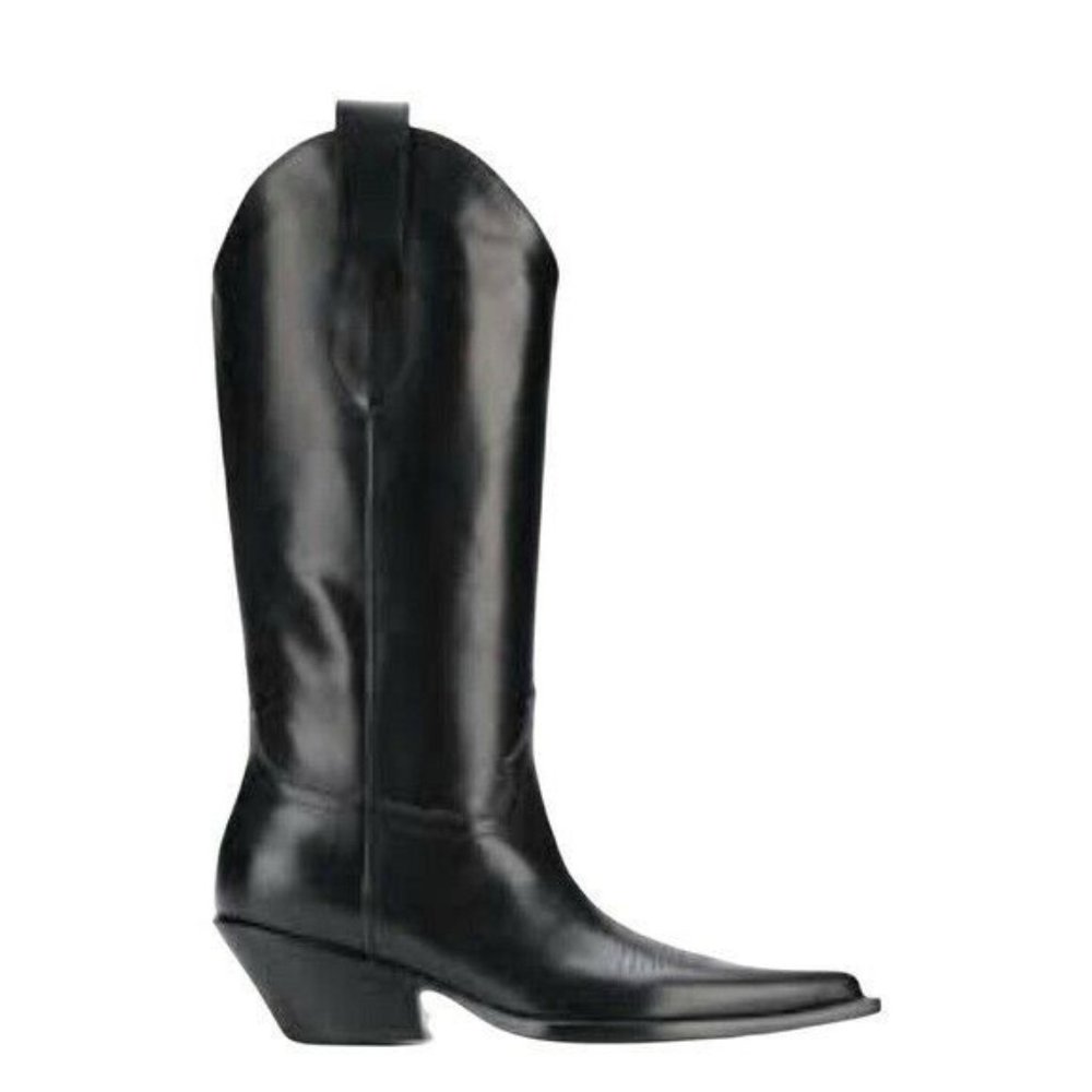 Vintage Thom McAnn Vintage Western Cowboy Black Boots Women’s Size 8